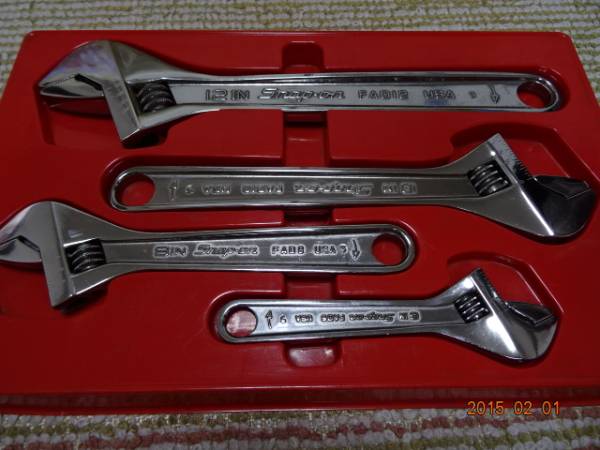 超レア未使用美品！スナップオン　snap-on モンキーレンチセット