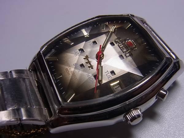 1円～新古品 オリエント 自動巻 動作確認済(サ-76R)