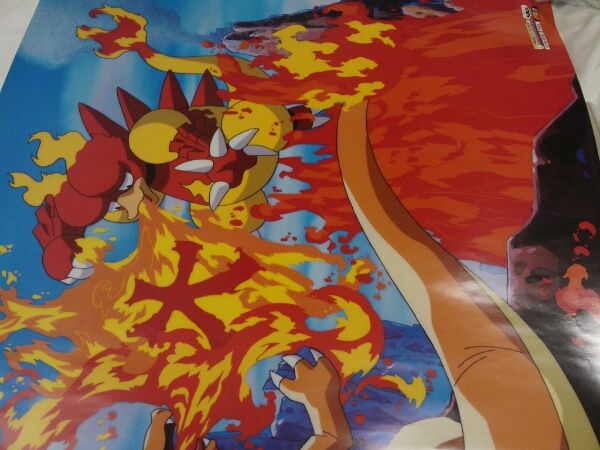 ポケモン バンプレ キャラポスター リザードン ブーバー