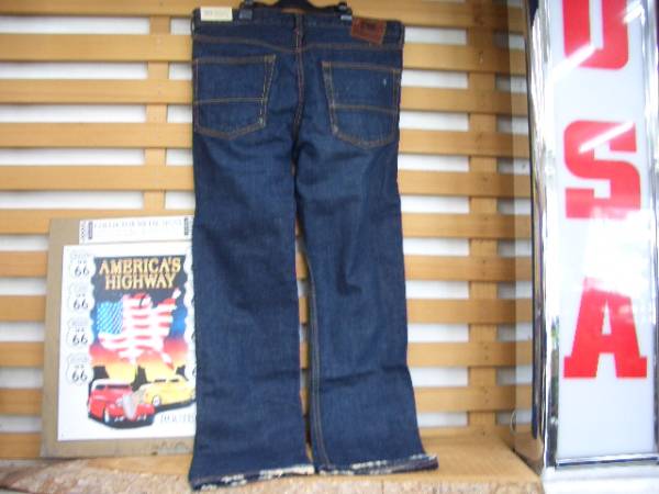 未使用☆ RUEHL NO.925【ルール ナンバー925】 /ダメージ加工ジーンズ 