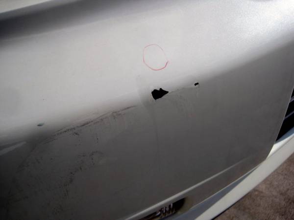 ◇E50 後期 エルグランド 純正 フロントバンパー フォグ パール