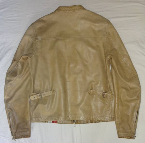 ブラピ着ベルスタッフBELSTAFF GOLD LABELレザージャケットS(ベル 