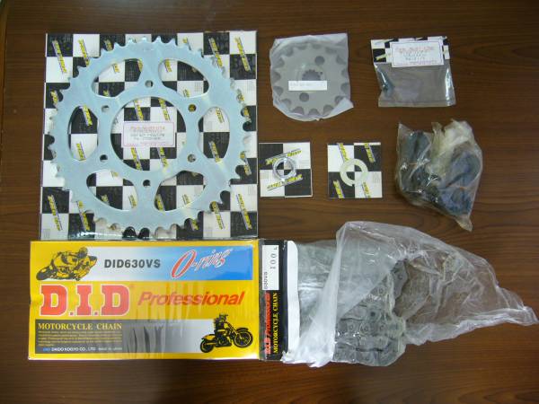 Z2　スプロケ、チェーン他のセット　PMC製新品