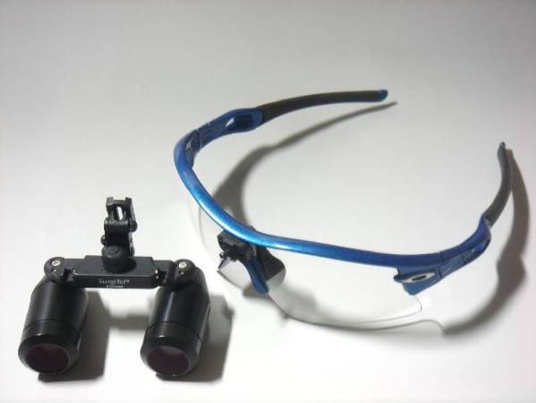 超美品□サージテル7倍モデル EVK550 フリップアップルーペ(歯科学 