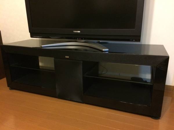 ONKYO スピーカー内蔵ラックCB-SP1380/サブウーファー DHT-9(～幅140cm