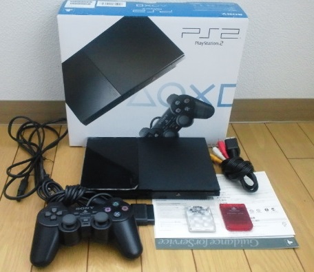 SONY プレイステーション2 PS2 SCPH-90000 CB 本体1式 メモカ付