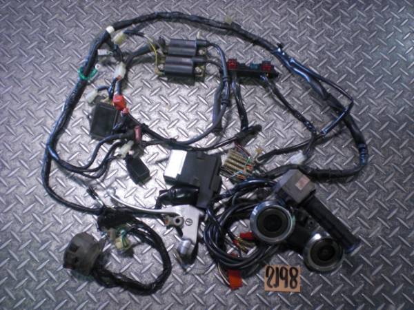VTZ250メインハーネス.CDI他電装品SET/検MC15
