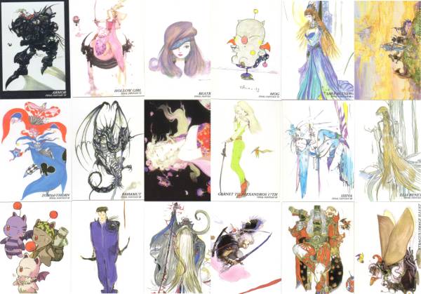 天野喜孝 ファイナルファンタジー イラスト カード 初版 39枚 ファイナルファンタジーtcg 売買されたオークション情報 Yahooの商品情報をアーカイブ公開 オークファン Aucfan Com