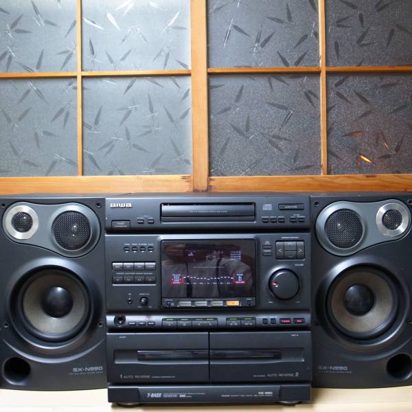 AIWA STRASSER XG-990 アイワ シュトラッサー BBE(システムコンポ