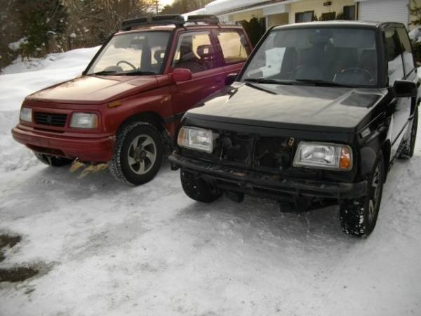 希少 スズキ エスクード(ザガート) 左ハンドル 部品取り丸車(スズキ