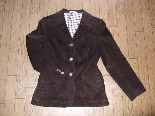 アクアスキュータム　コーデュロイジャケット　７号　美品