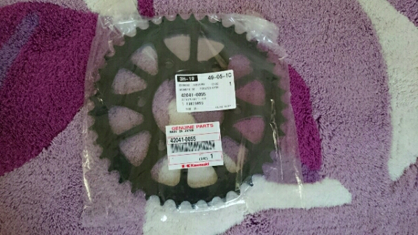 リア スプロケット カワサキ純正 新品 Z1000 Ninja1000 ZX-10R