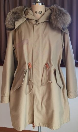 ユナイテッドバンブー★モッズコート★ライナ付豪華リアルファー