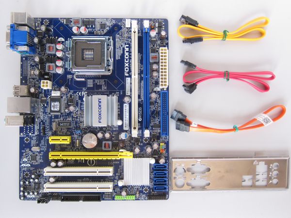 動作良好♪FOXCONN　G41MX(G41MX-F 2.0)/LGA775/G41+ICH7/DDR2