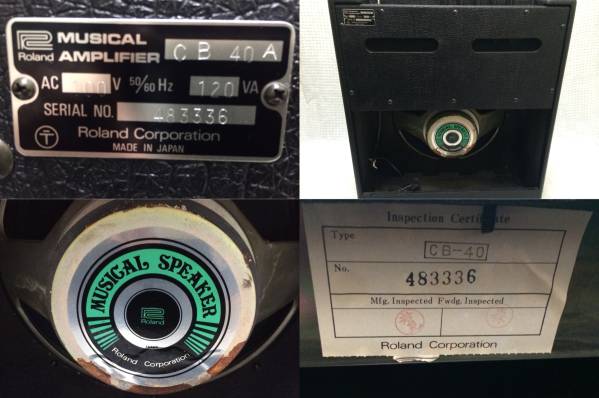 100円〜！ ローランド Roland CB-40 ベースアンプ 新品☆(コンボアンプ 
