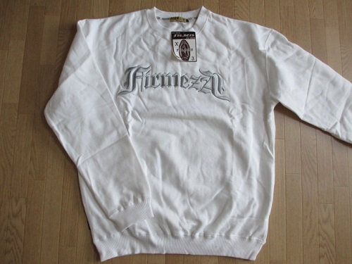 N0572◇FIRMEZA◇フィルメサ◇白◇トレーナー◇メンズ◇2XL◇(XLサイズ 