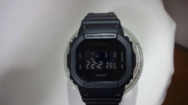 【USED】 G-SHOCK ソリッドカラーズ DW-5600BB-1JF