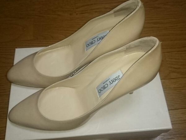 JIMMY CHOO(ジミーチュウ) パンプス レディース 40 1/2 ヌード
