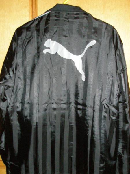 puma ウインドブレーカー上下セット　 黒 O　裏トリコット　