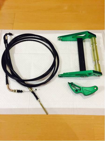 ズーマーZOOMER.NCYロンホイキット.150mmロングハンガー.ruckus