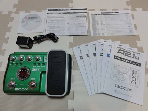 アコギ用エフェクター　ZOOM A2.1u