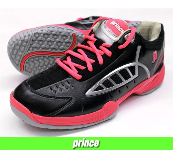 【プリンス】エアロフィットゲーム10-CG（DPS401：BK）25.0cm★