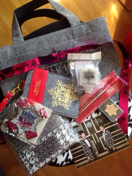 東方神起 LIVE TOUR 2015 WITH 2/26 プレミアムシートグッズ東京