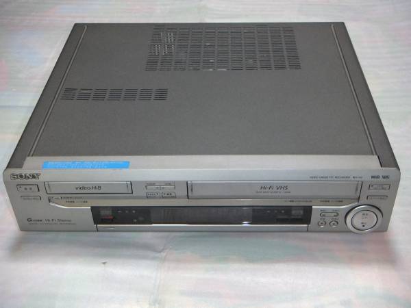 SONY　Hi8　VHSビデオデッキ　WV-H6　ジャンク
