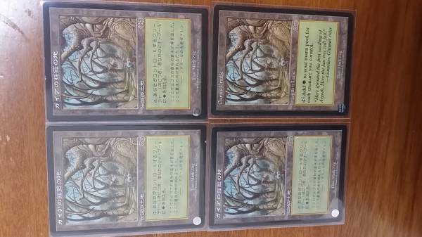 ＭＴＧ　ガイアの揺籃の地　４枚　（日本語３枚　英語１枚）