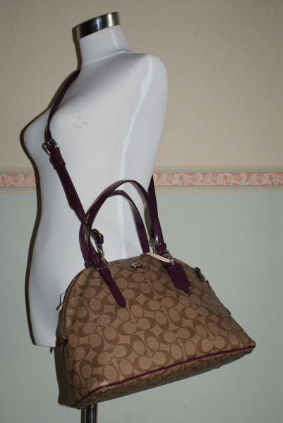 コーチ COACH 2way ペイトン シグネチャー サッチェル