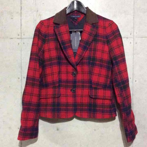 新品☆TOMMY HILFIGER トミーヒルフィガー チェック ジャケット