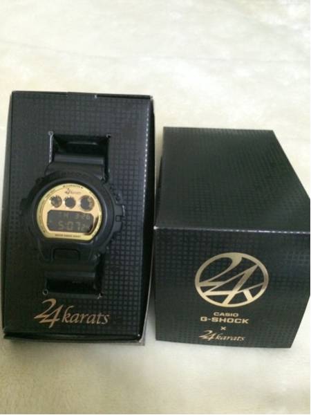 送料無料 激レア 24karats×G-SHOCK BLACK/Free_2
