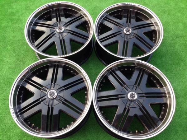 【C6361H】ZINIK ジニック ★9.5J+35★ PCD114.3-5穴 ☆即決☆