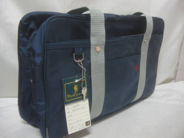 ☆新品スクールバッグに;POLOショルダーバッグ/紺//定価4800円
