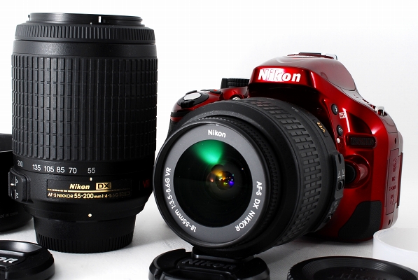 Nikon D5200 18-55mm AF-S ニコン DX VR NIKKOR + レンズセット SLR