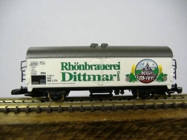 【メルクリンZ】　ゾンダー貨車　Rhonbrauerei Dittmar