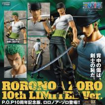 ワンピース☆POP☆ロロノア・ゾロ☆10TH LIMITED Ver.☆P.O.P