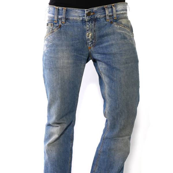 ドルチェ&ガッバーナ ダメージ加工 DG刺繍 蹄型プレート48 c193