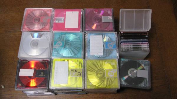 MDディスク　中古　100枚