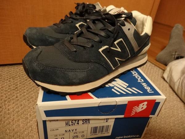 新品未使用　ML574 ABC-MART限定 NAVY(SRN)