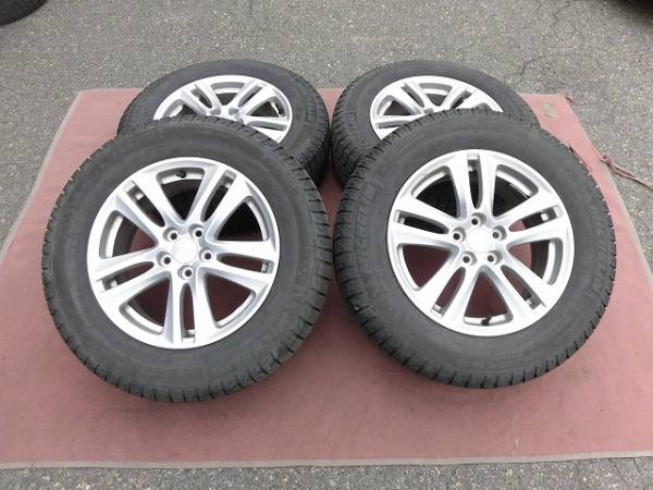 スタッドレス屋215/65R16スバルアルミ付　本州送料込み　D-5378