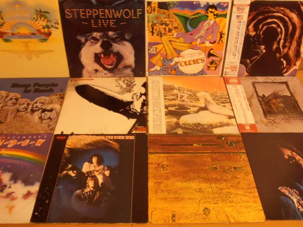 ロックLPいろいろまとめて37点セット 美盤多数!!