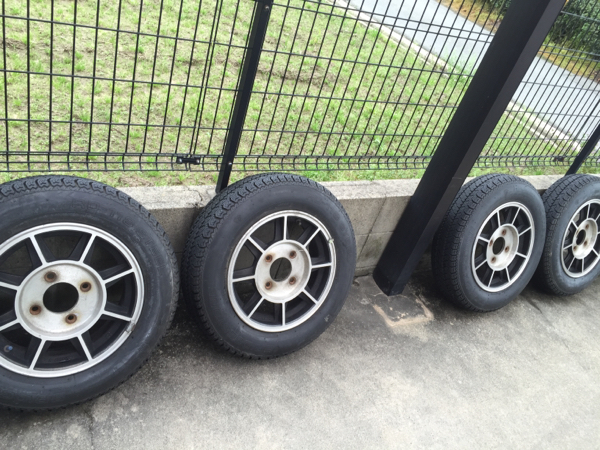 希少 空冷 VW ハヤシ レーシング ストリート PCD130 4穴 15 5J 