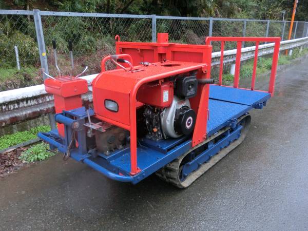 筑水□ウインチ付クローラー運搬車□ディーゼル□GC751(運搬車