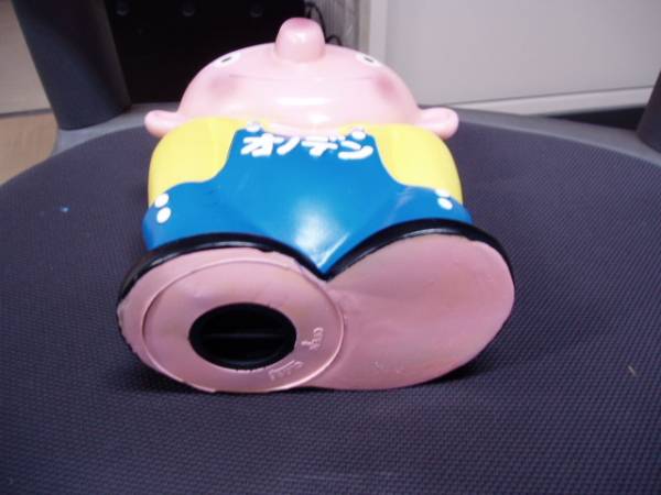 オノデン坊や ソフビ フィギュア 貯金箱 企業物 20cm (キャラクター