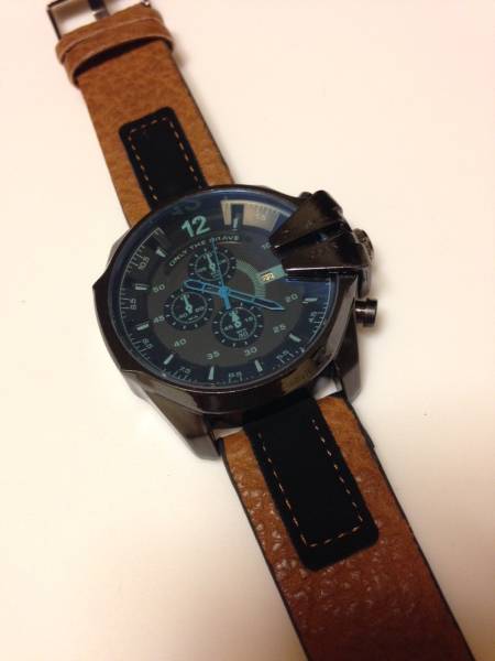 ☆新品　ディーゼル　DIESEL　クロノグラフ　時計　希少カラー　_2