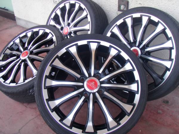 軽用ホイール PANDORA LUGTEC 5.5J +45 ４本セット