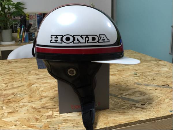 コルク半 ヘルメット HONDA CBXカラー(フリーサイズ)｜売買された