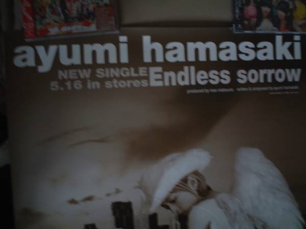 浜崎あゆみ ポスター シングル Endless sorrow (浜崎あゆみ)｜売買され