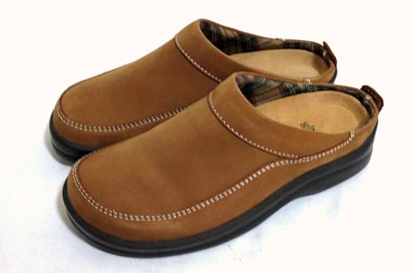 Footprints サボサンダル BIRKENSTOCK レザースリッポンシューズ 